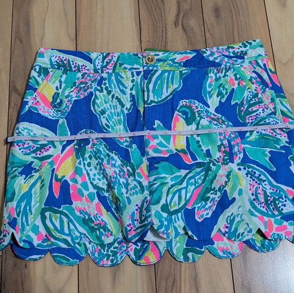 NWT! Lilly Pulitzer Lorelie Skort Beckon Blue Wake Up Call Size 6 - Picture 3 of 13
